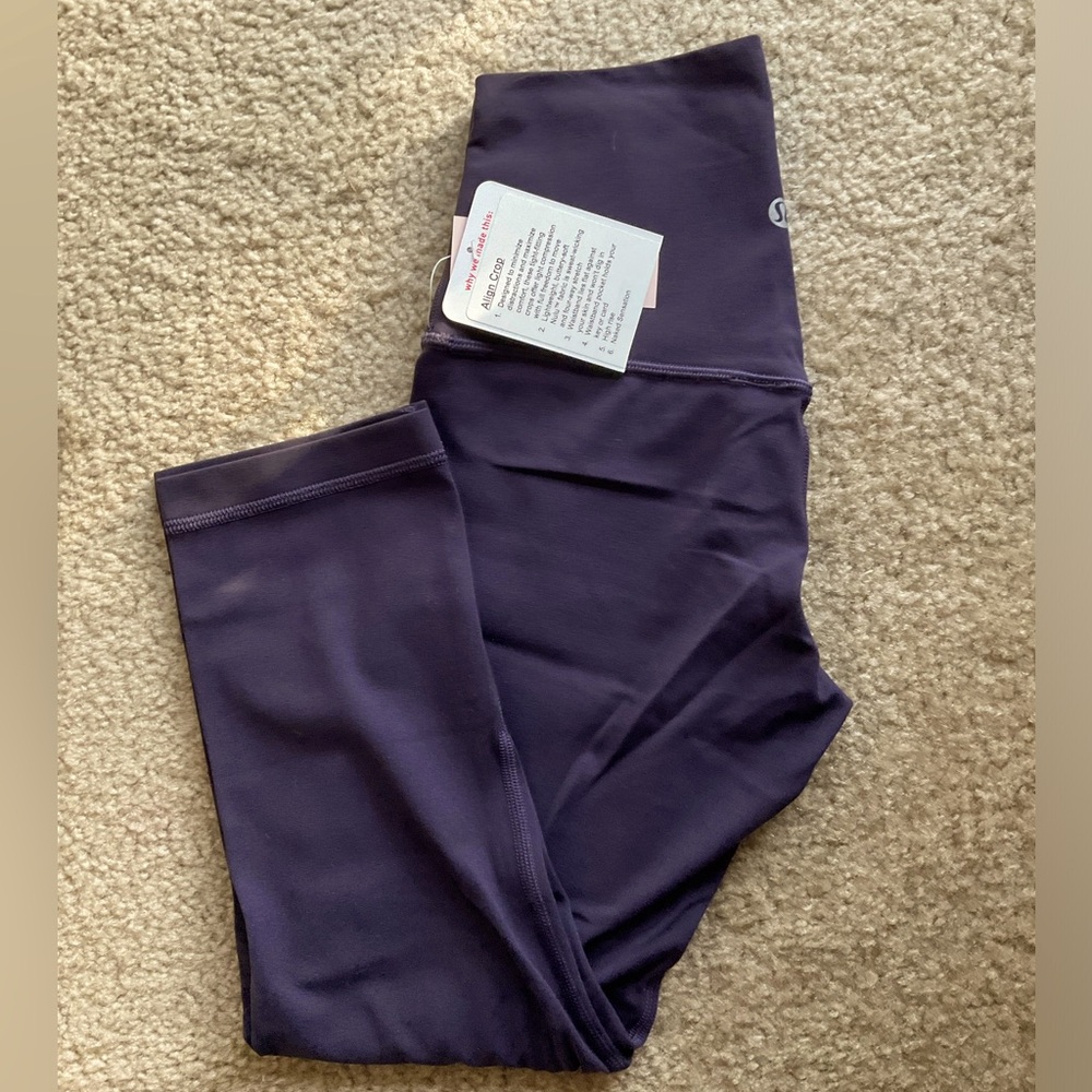 Lululemon Align Crop, NWT 4